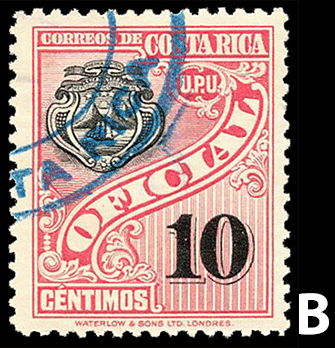 Costa Rica Cancels image B